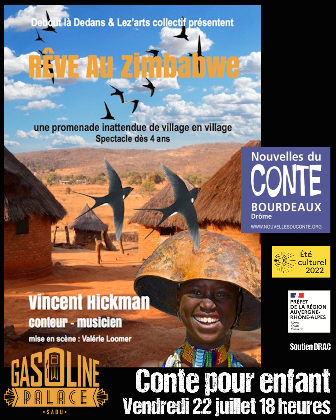 reve zimbabwe affiche